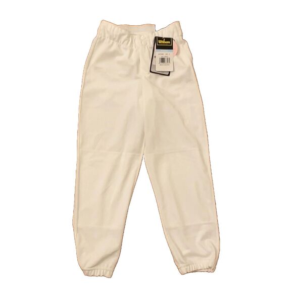 Wilson White Softball Pants Womens Size Small NEW Athletic Sports - Picture 1 of 12
